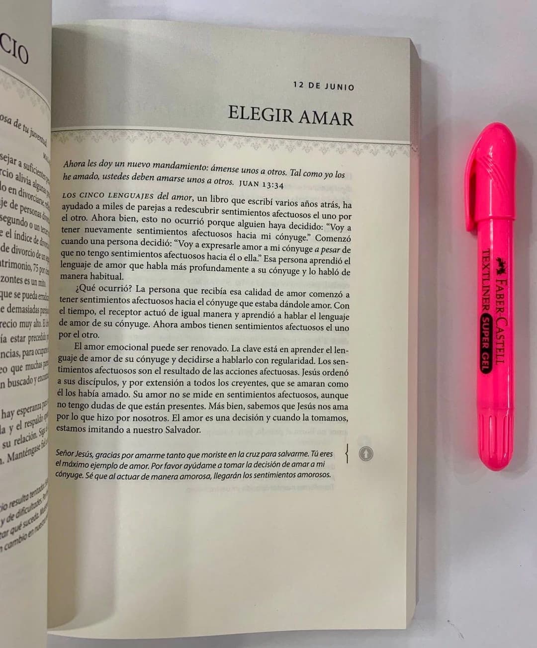 Los lenguajes del amor Devocional 