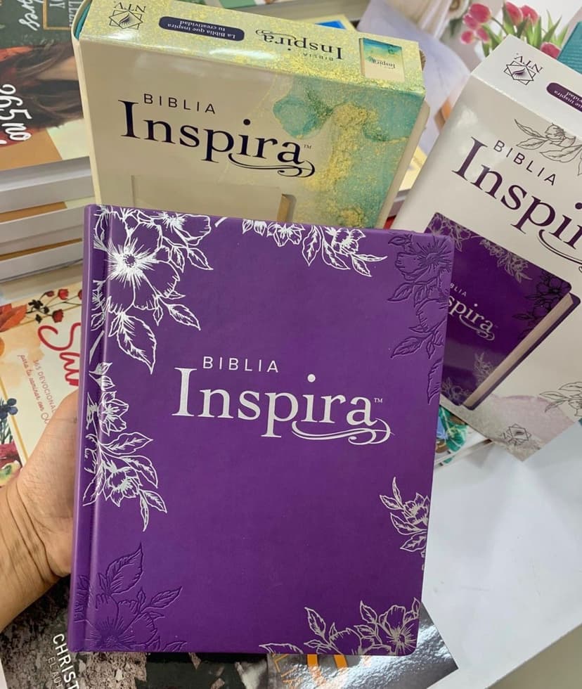 Biblia Inspira NTV Morada/ Tapa Dura